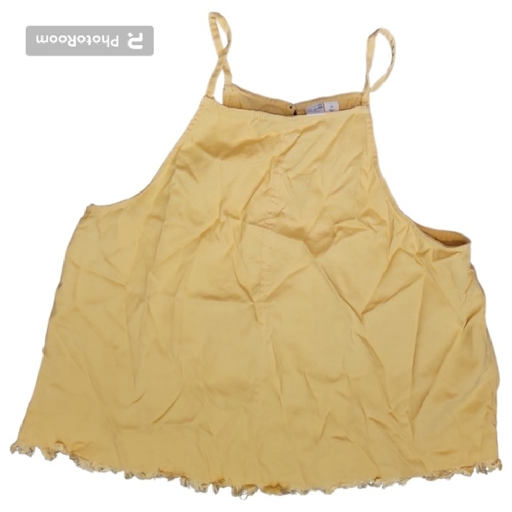 Melrose and Market Yellow Square Neck Cami - M